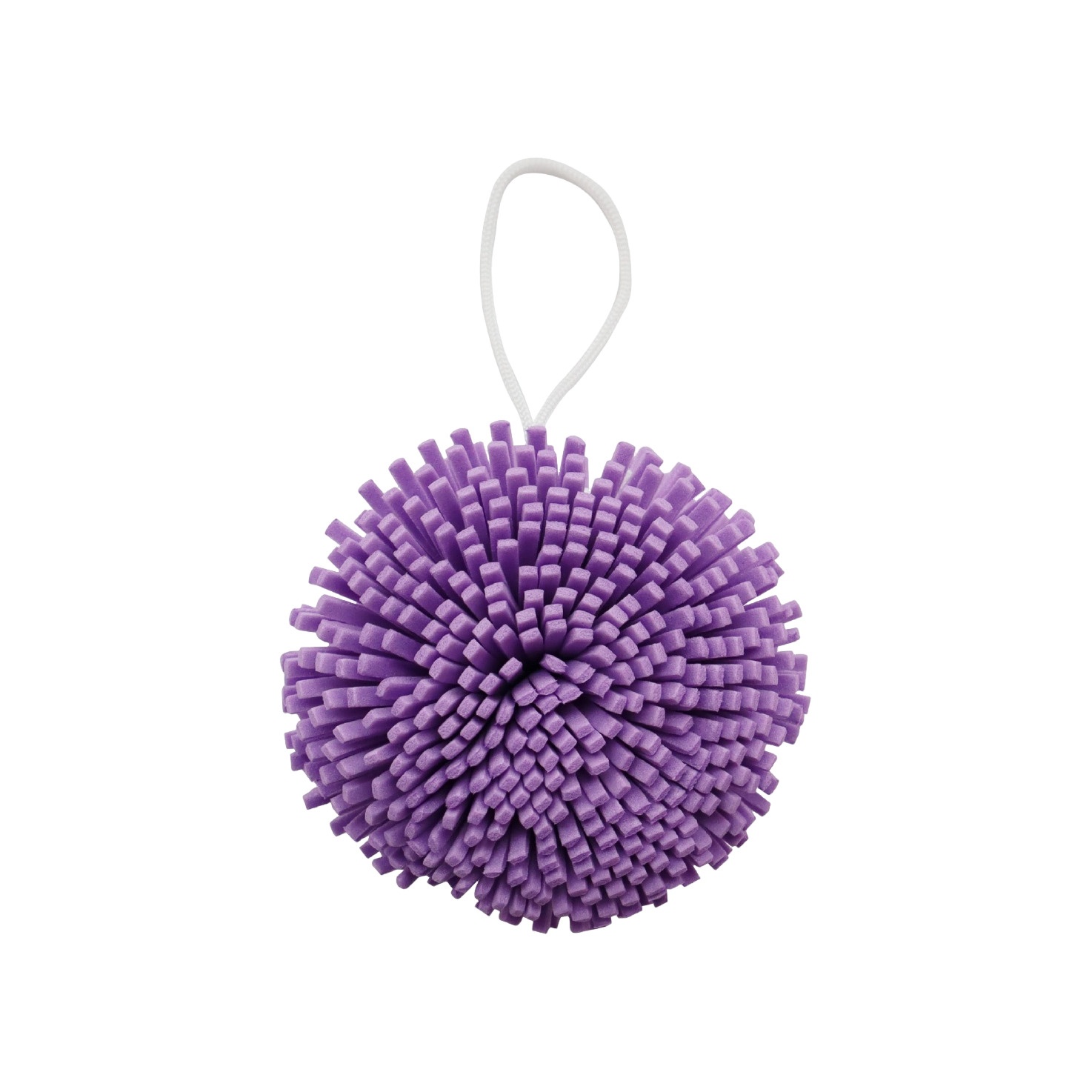 Мочалка спонж для тела фиолетовая купить в VISAGEHALL