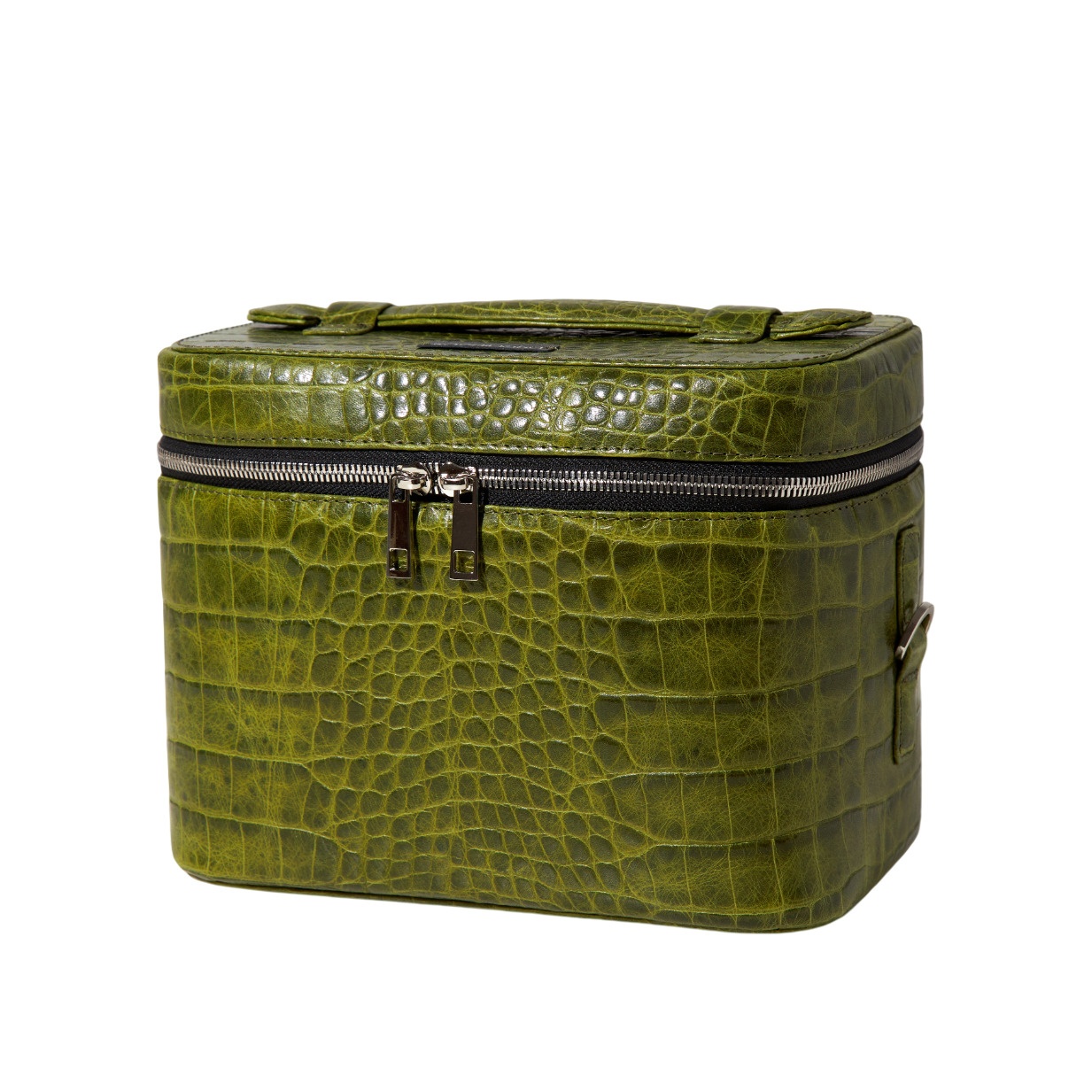 Косметичка дорожная Бокс М Зеленый Крок купить в VISAGEHALL
