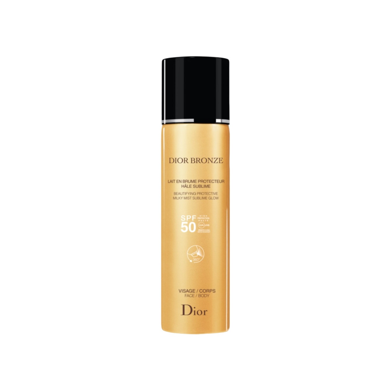 DIOR BRONZE~Молочко-дымка солнцезащитное для лица и тела SPF50 купить в VISAGEHALL