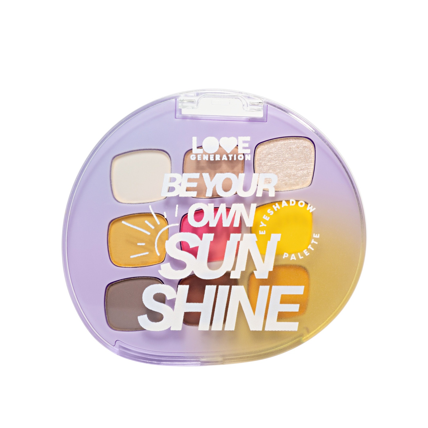 Палетка теней для век Be your own sunshine купить в VISAGEHALL