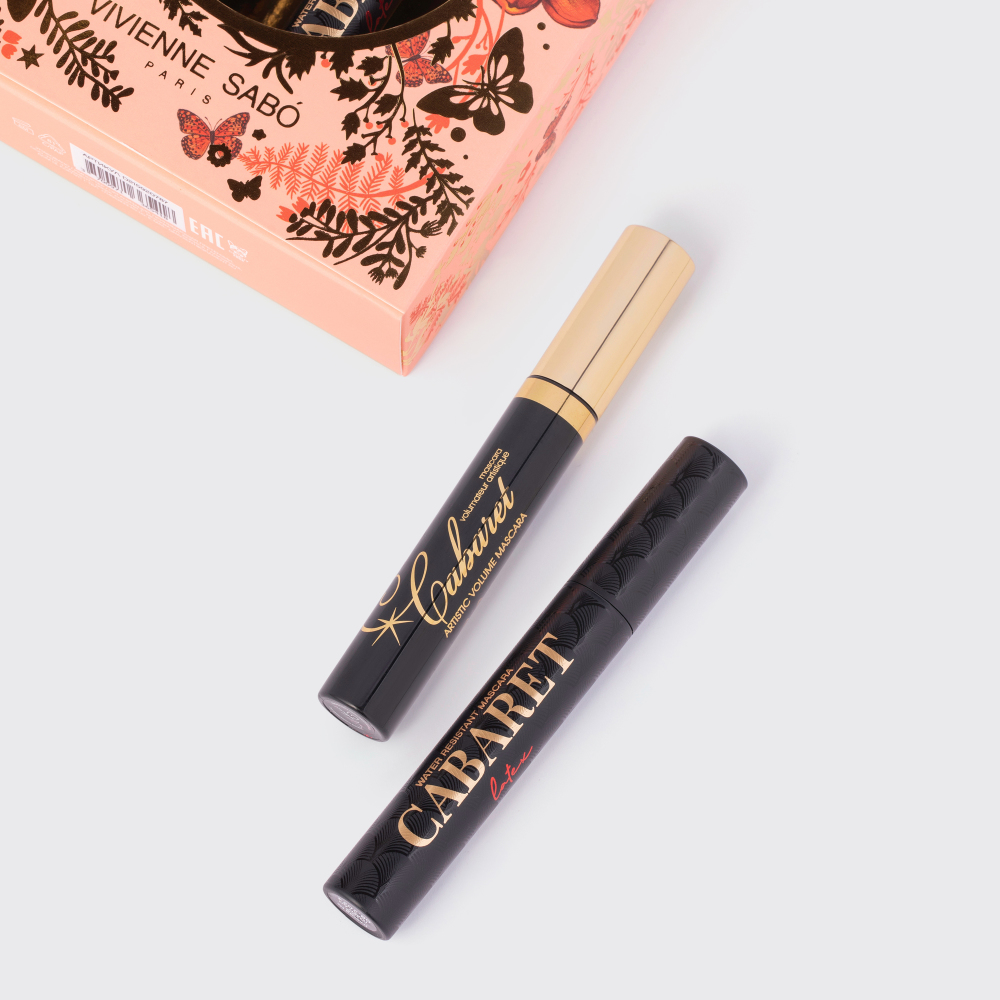 Набор подарочный: Тушь для ресниц Artistic Volume Cabaret+Тушь для ресниц влагостойкая Cabaret Latex купить в VISAGEHALL