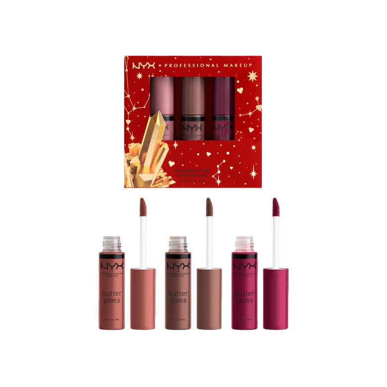 Набор блесков для губ Butter Gloss Trio Deep Nudes