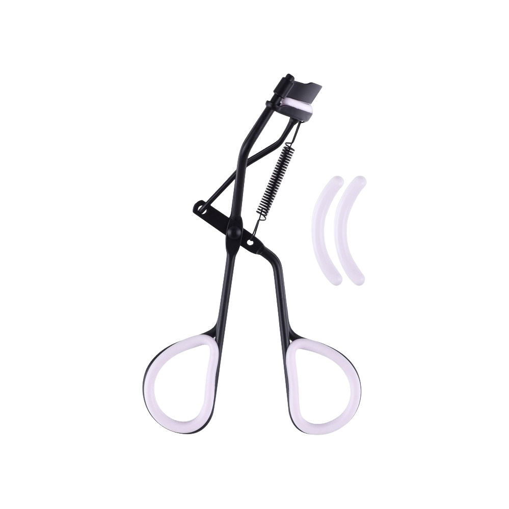 Щипчики для завивки ресниц c мягкими нескользящими вставками ручек