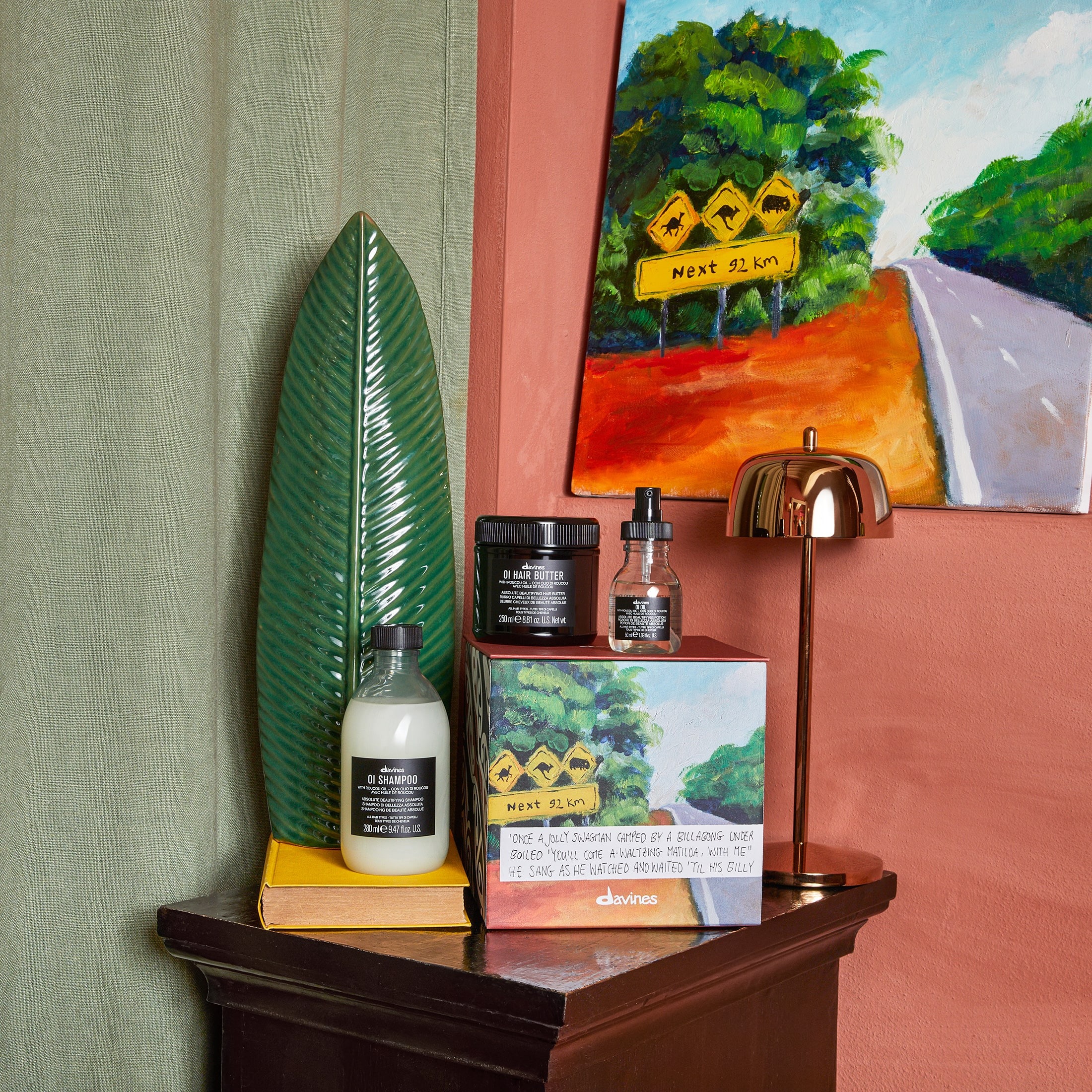 Набор: шампунь+масло питательное+масло OI купить в VISAGEHALL