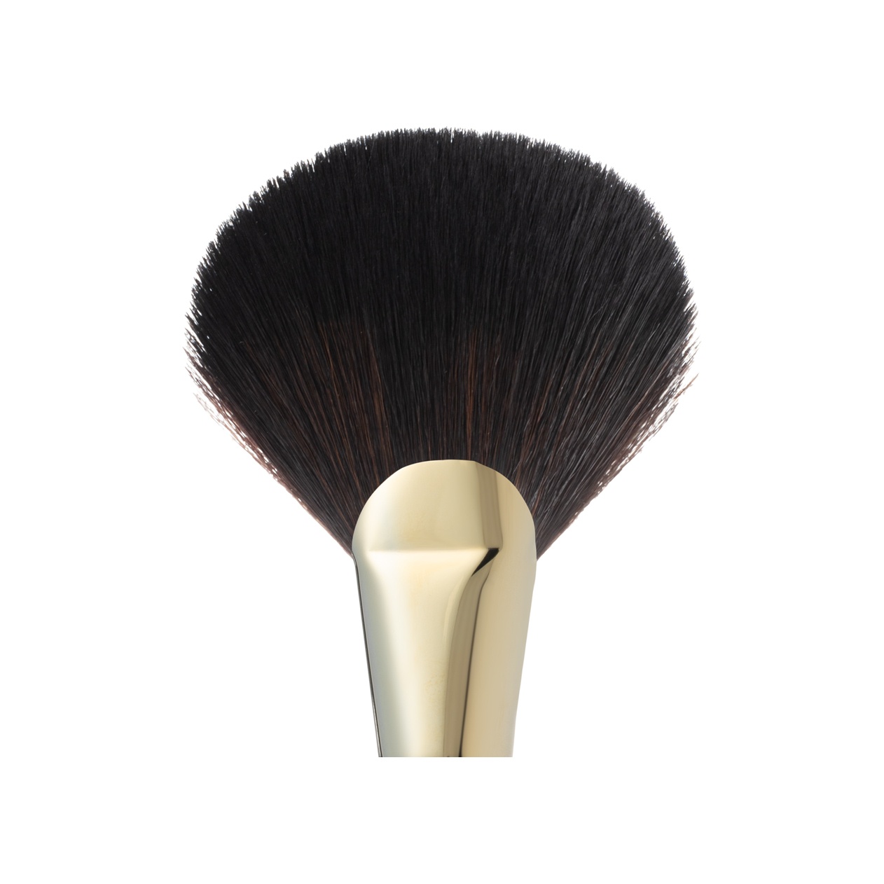 Кисть с золотой обоймой (веер) К24 купить в VISAGEHALL