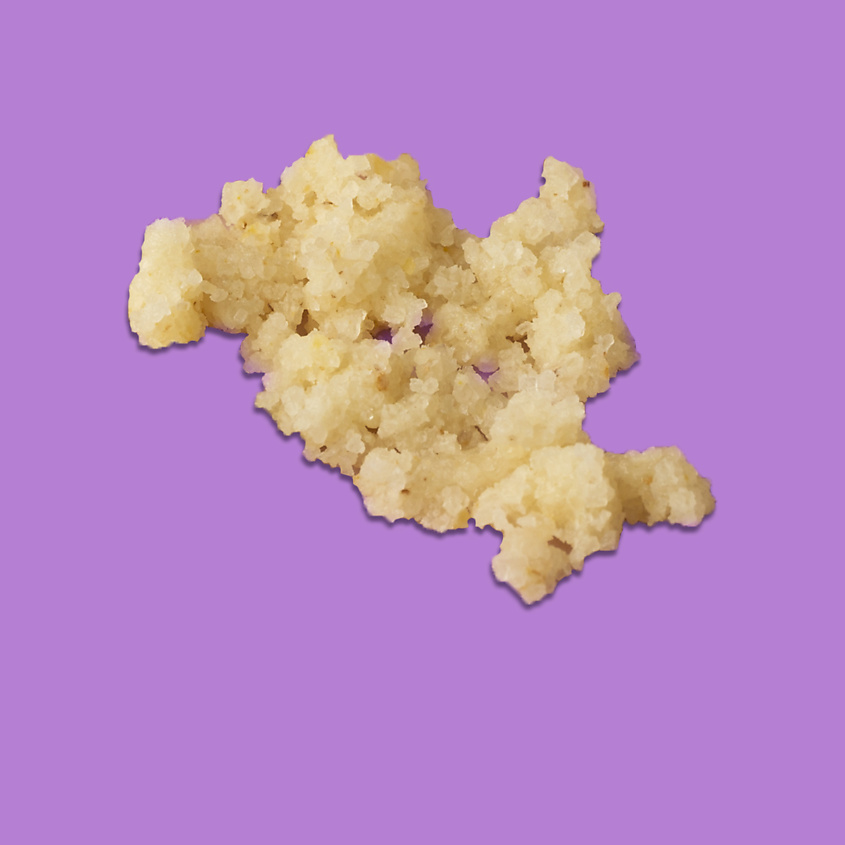 Скраб для тела сахарный с маслом кокоса и цедрой лимона купить в VISAGEHALL