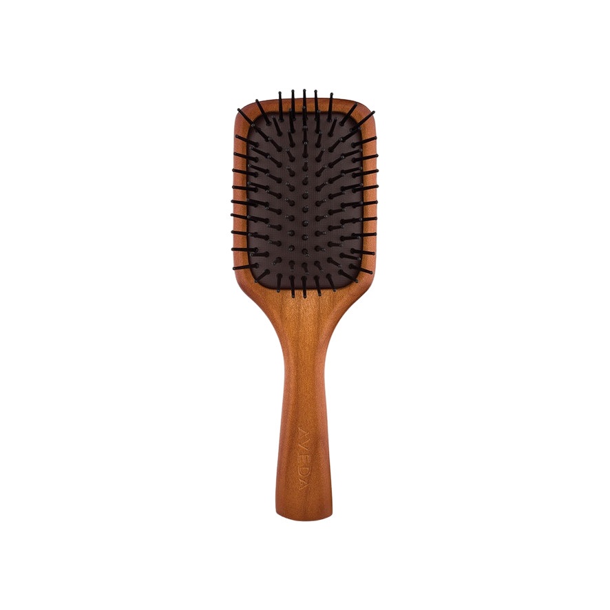 Щетка для волос деревянная массажная Wooden Hair Paddle Brush Mini 