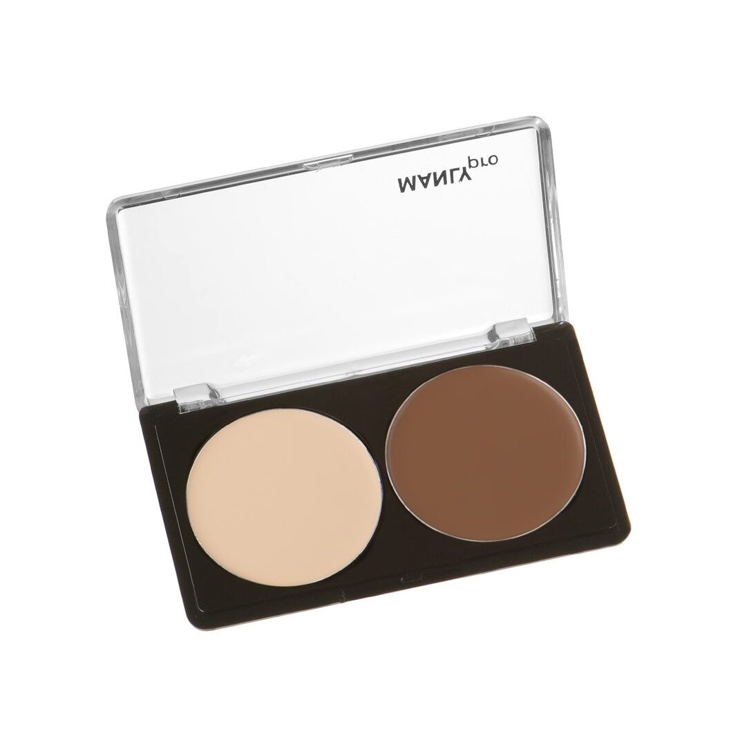 Палитра кремовых корректоров для моделирования лица 2 оттенка П43 купить в VISAGEHALL