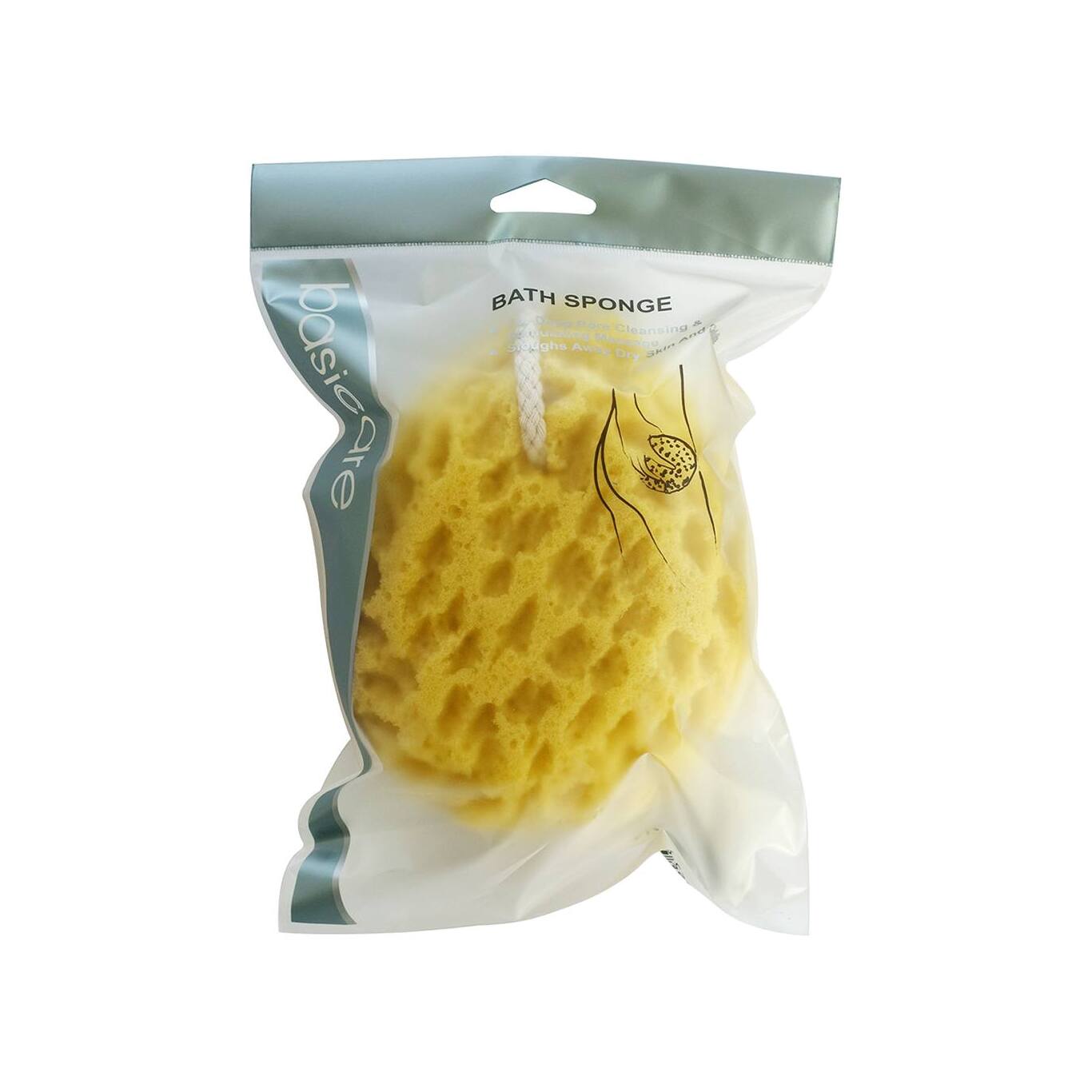 Губка банная со шнуром купить в VISAGEHALL