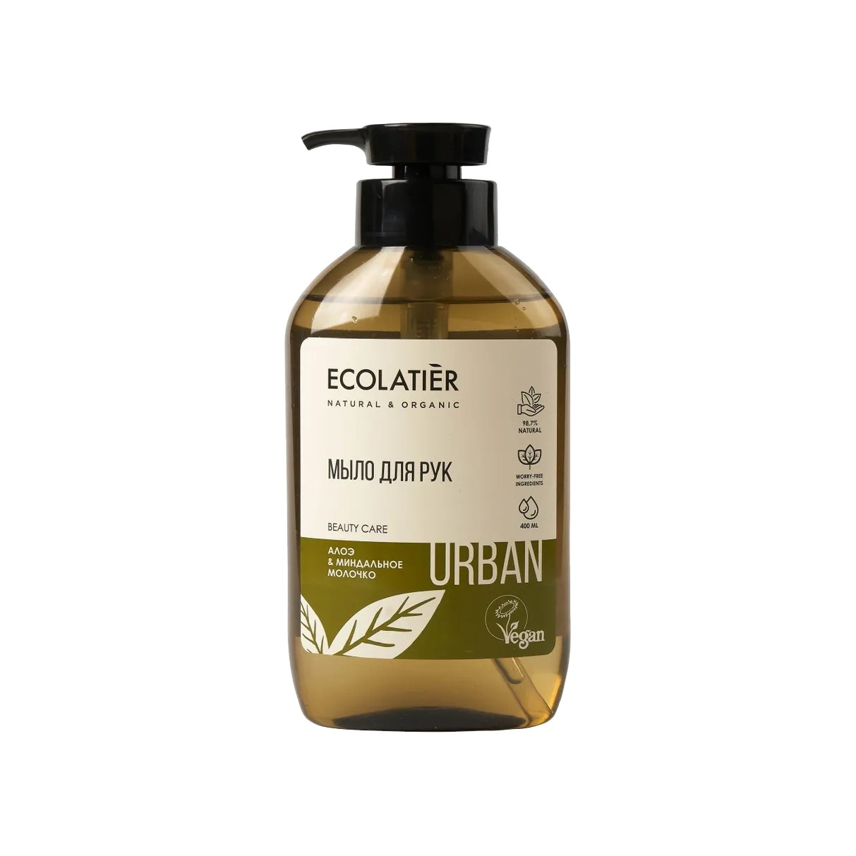 Жидкое мыло для рук Алоэ & Миндаль Urban купить в VISAGEHALL