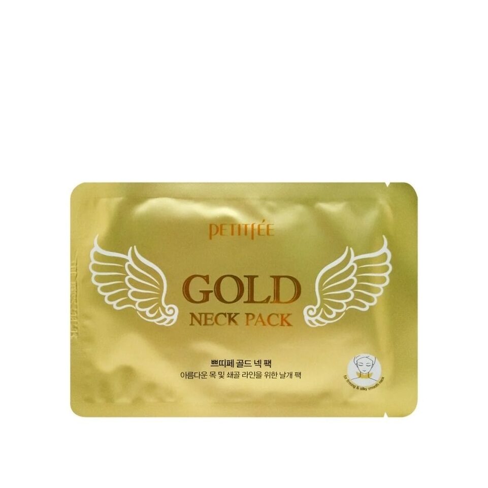 Патчи для шеи гидрогелевые с золотом Gold