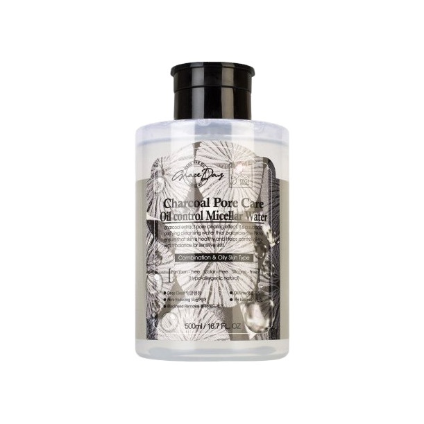 Мицеллярная вода с древесным углем