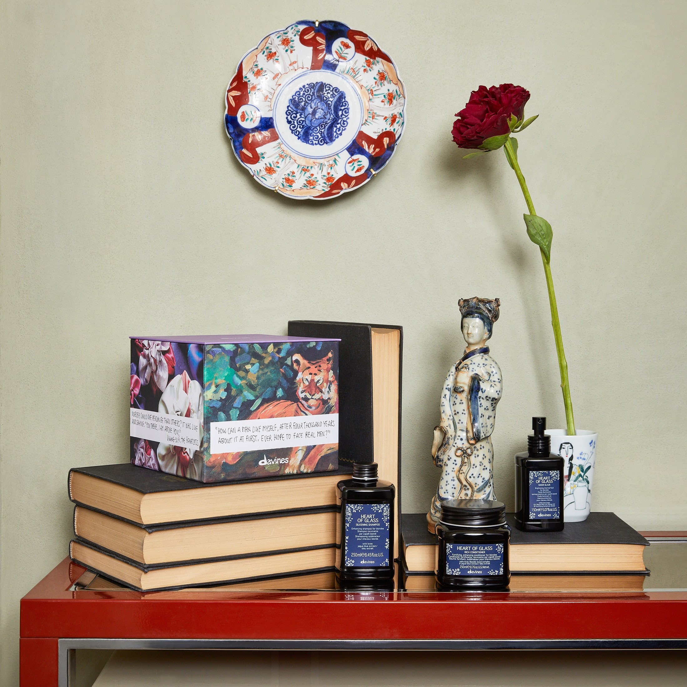 Набор: шампунь+кондиционер+флюид Heart Of Glass купить в VISAGEHALL