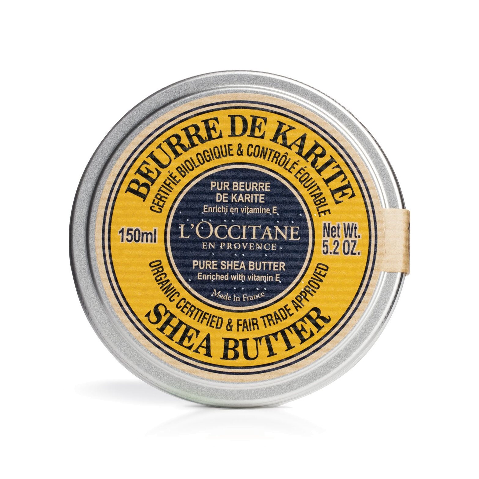 Масло Карите organic Shea Butter 150мл купить в VISAGEHALL