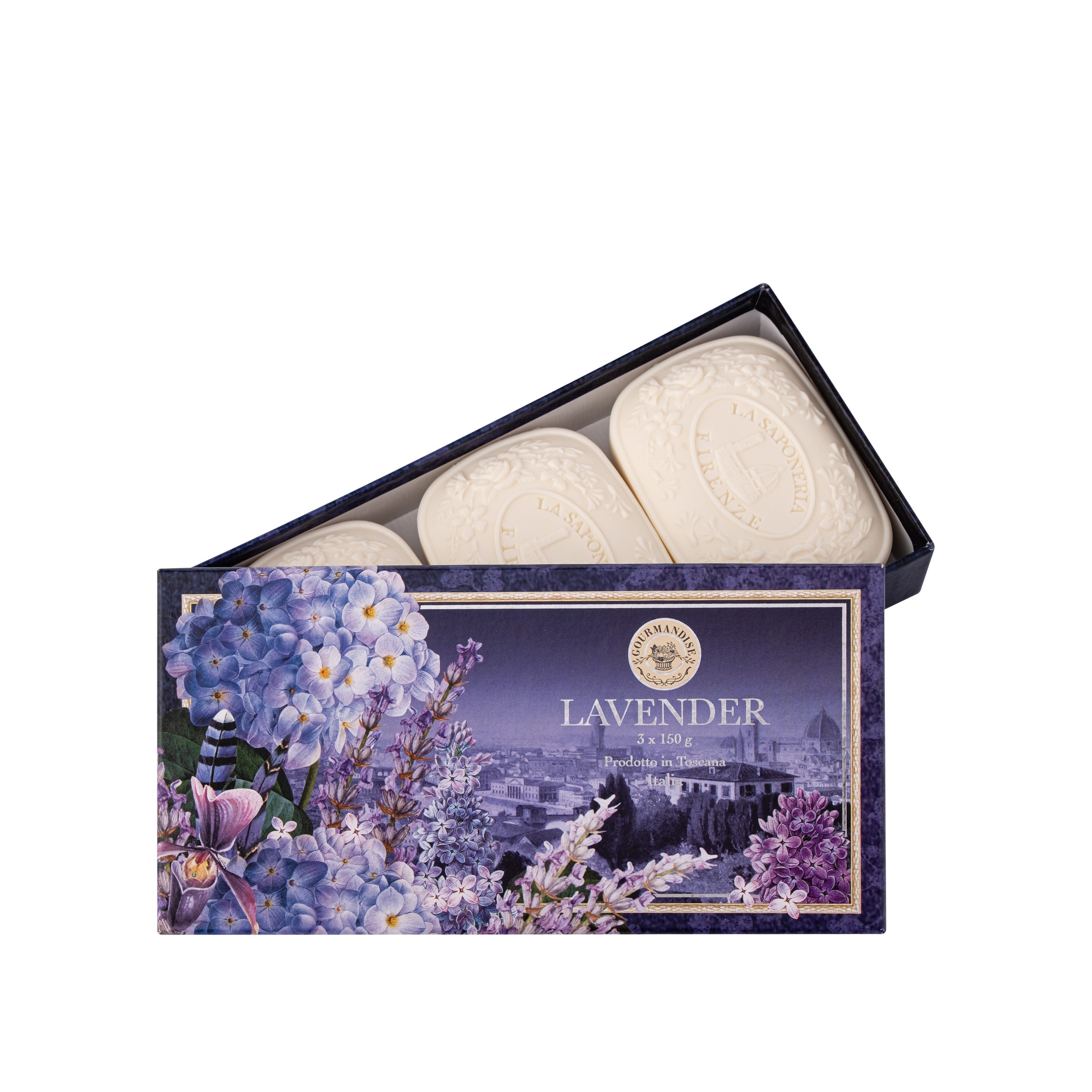 Набор натурального парфюмированного мыла Лаванда купить в VISAGEHALL