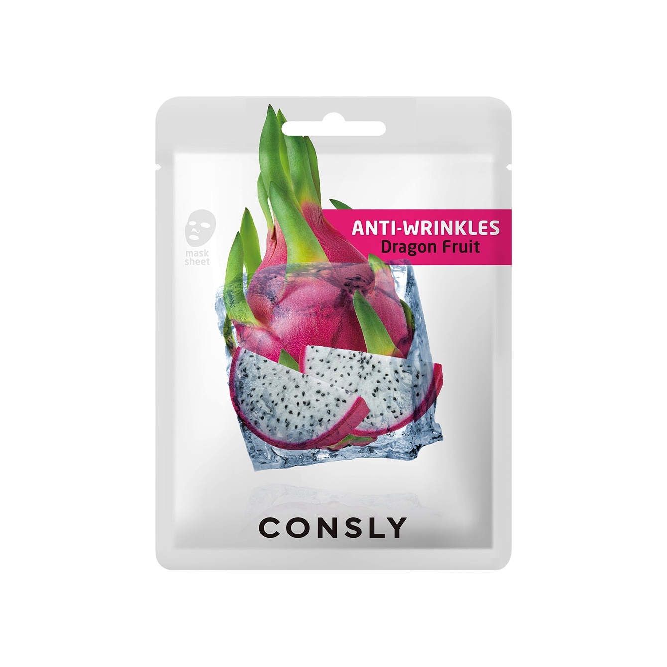 Маска тканевая антивозрастная с экстрактом драгонфрута купить в VISAGEHALL