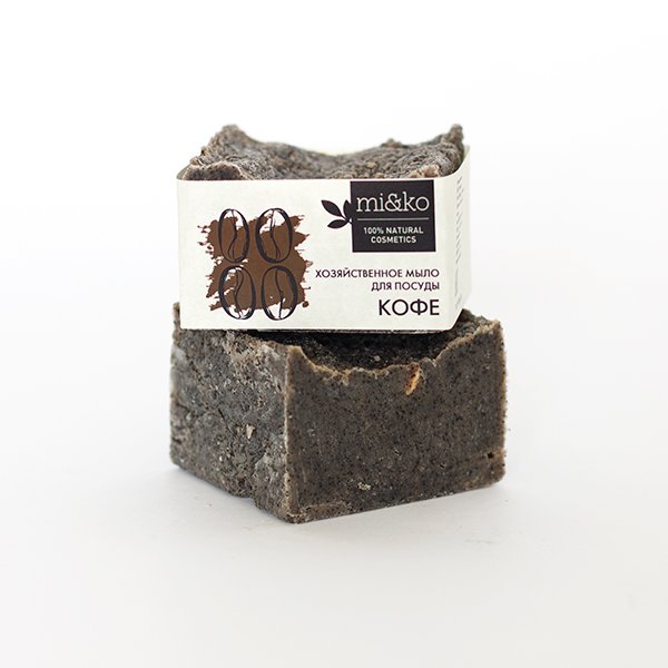 Мыло хозяйственное для мытья посуды Кофе 
