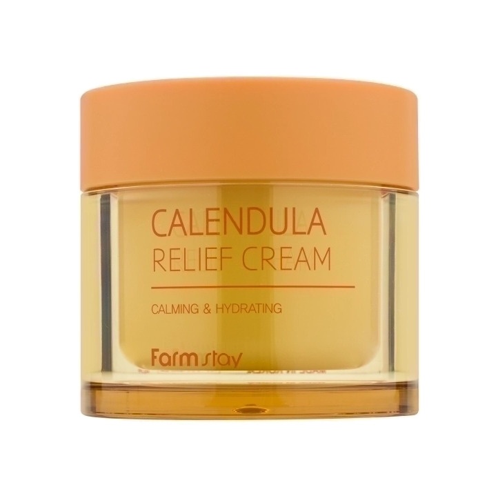 Крем для лица восстанавливающий с календулой 