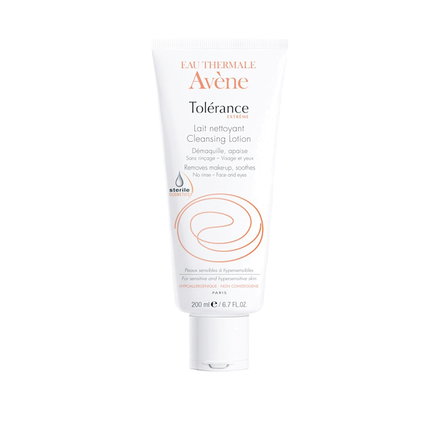 Молочко очищающее не требующее смывания Tolerance 200мл  купить в VISAGEHALL