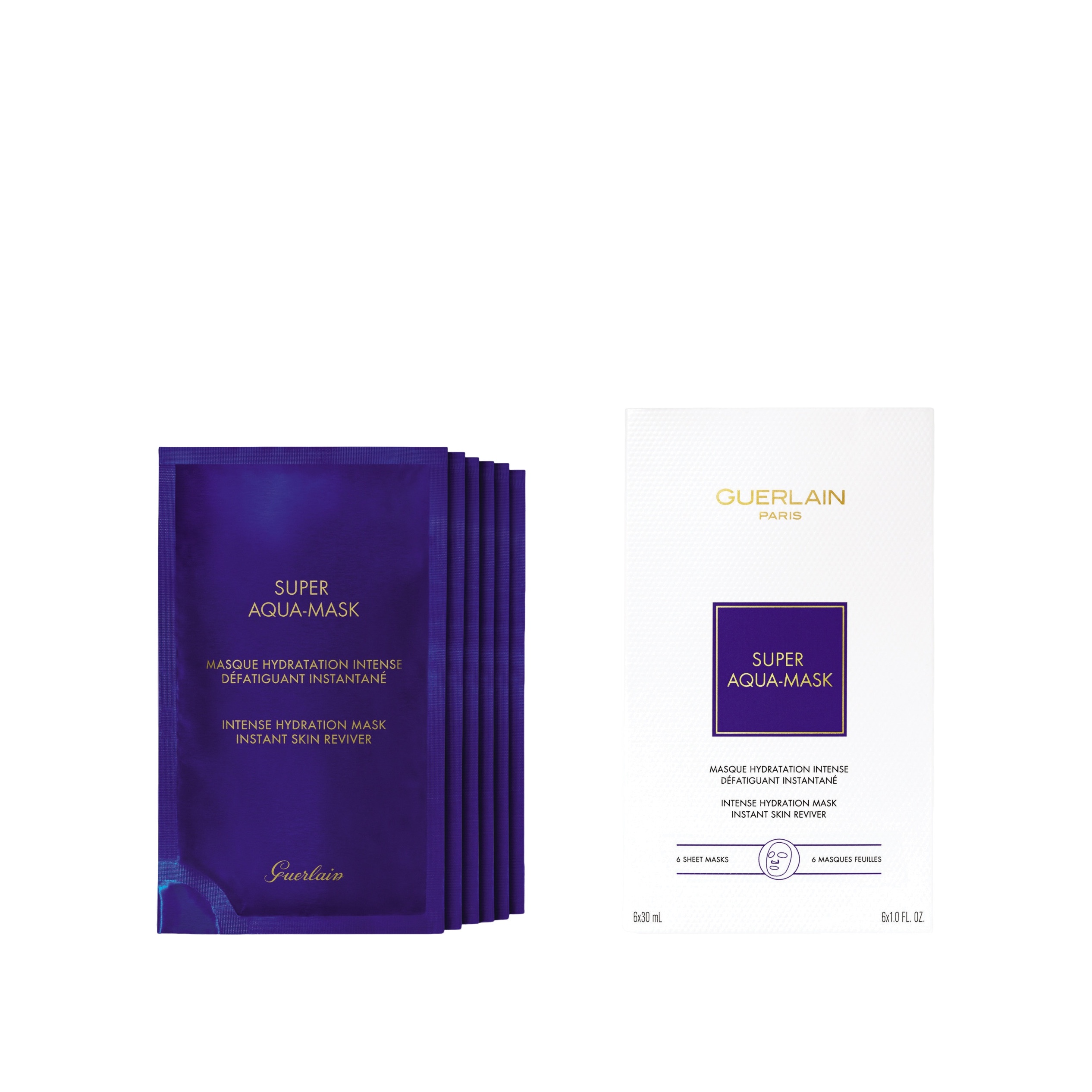 Маска увлажняющая для лица Super Aqua 6шт купить в VISAGEHALL