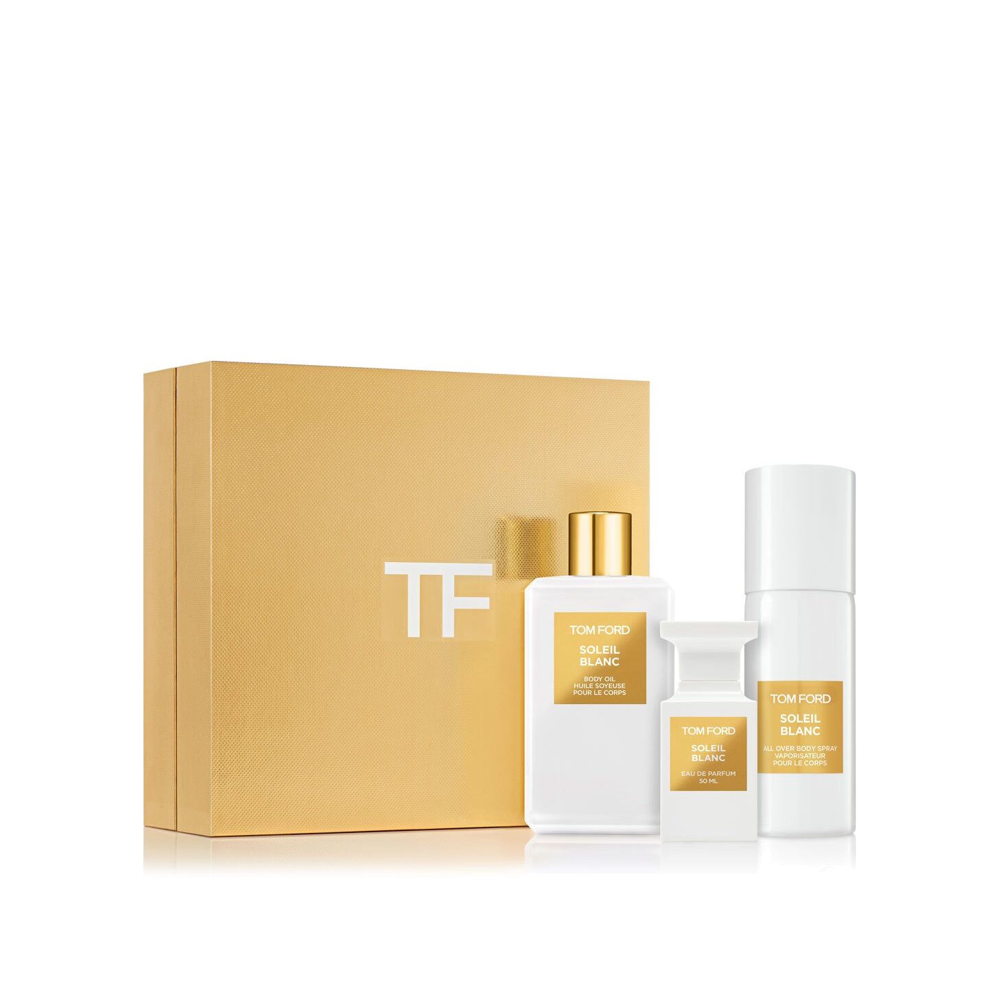 Набор Soleil Blanc: Парфюмерная вода + Масло для тела + Спрей для тела купить в VISAGEHALL