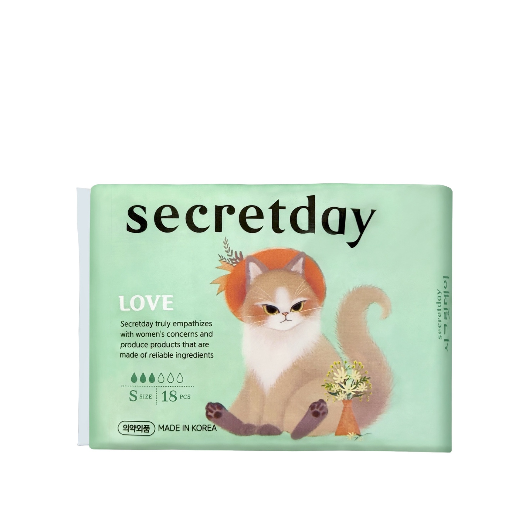 Прокладки хлопковые гигиенические Love  купить в VISAGEHALL