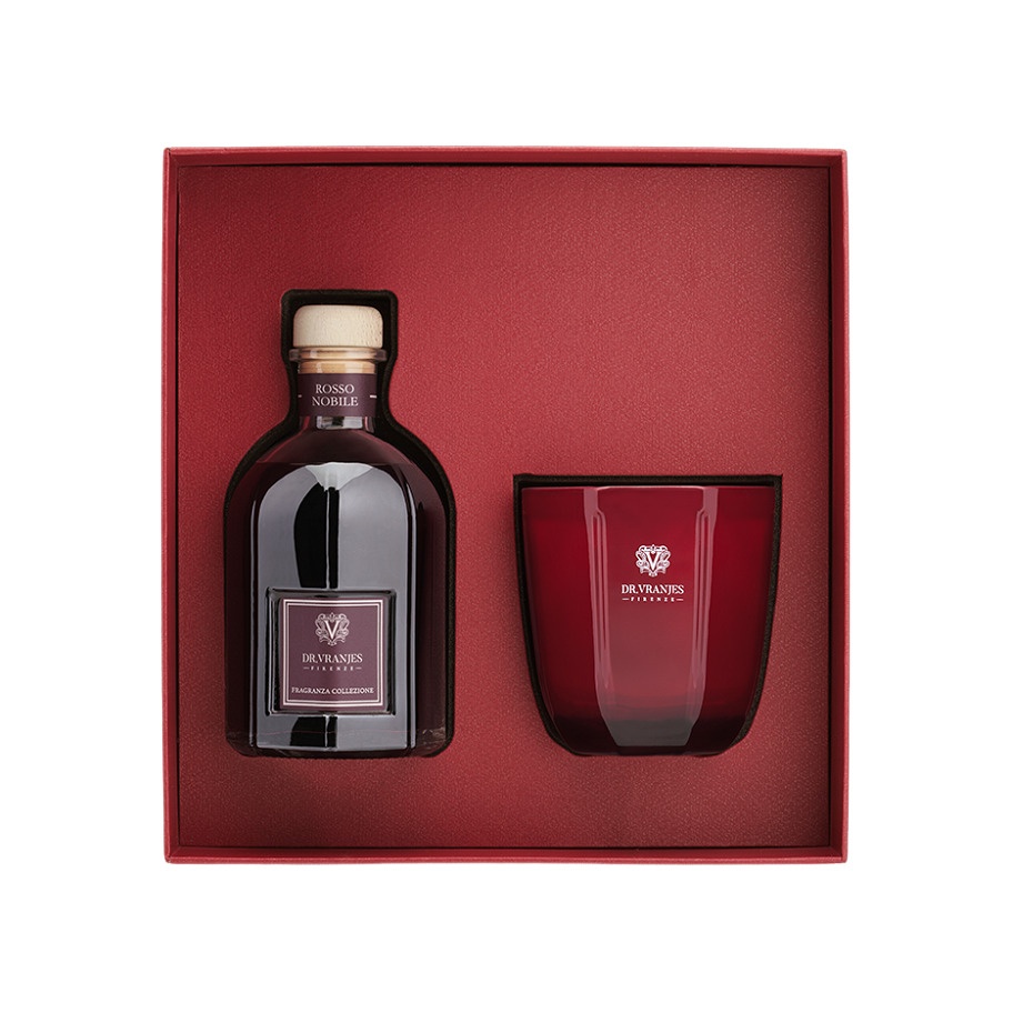 Набор Rosso Nobile: Диффузор + Свеча Red Tourmaline