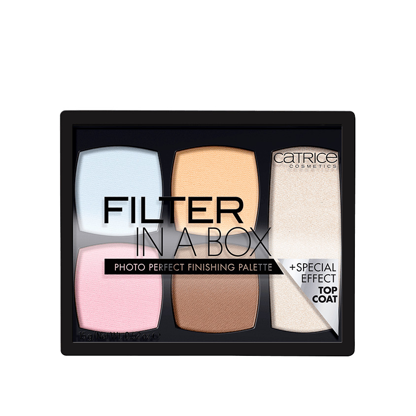 Палетка для макияжа лица Filter In A Box Photo Perfect Finishing Palette 010 купить в VISAGEHALL