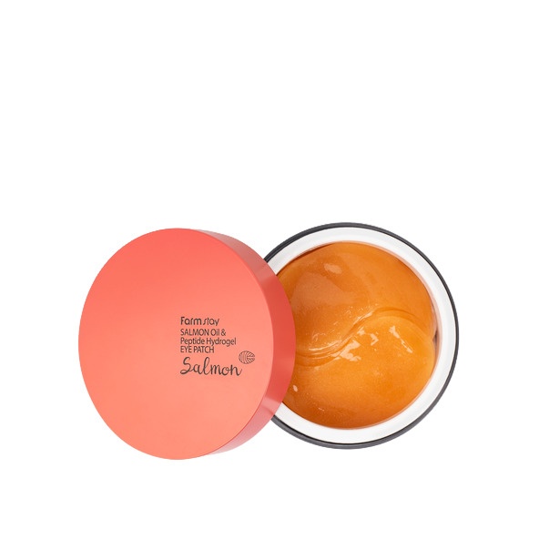 Патчи для глаз гидрогелевые с экстрактом лосося и пептидами