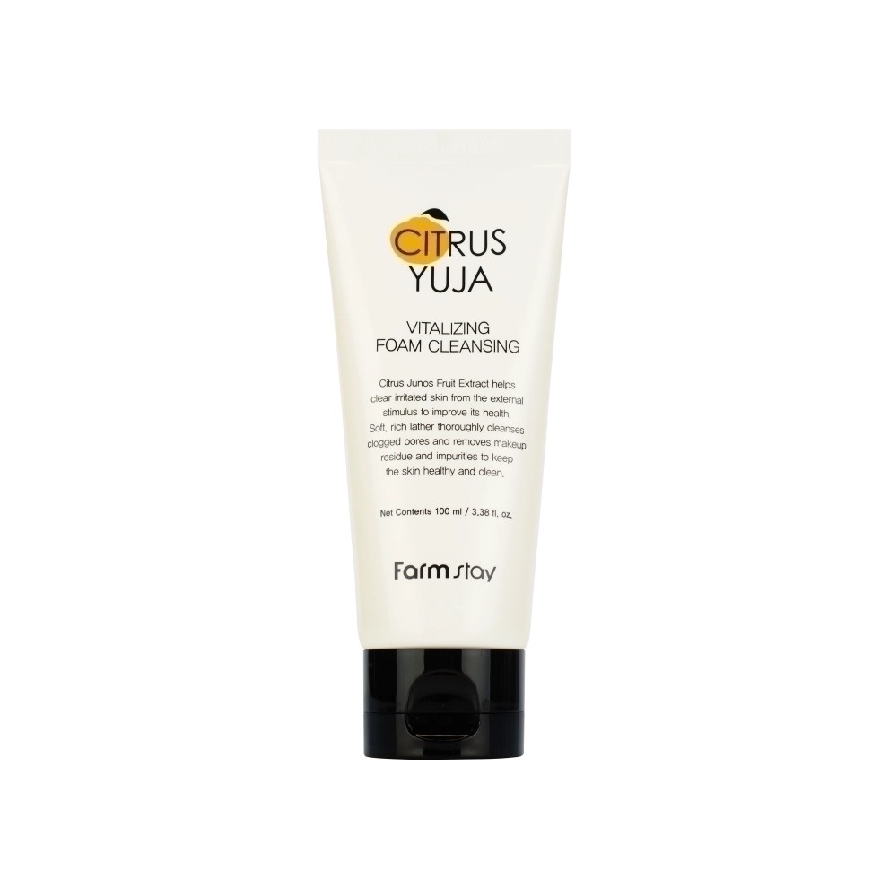 Витаминизирующая пенка для лица с юдзу Citrus Yuja Vitalizing Foam Cleansing