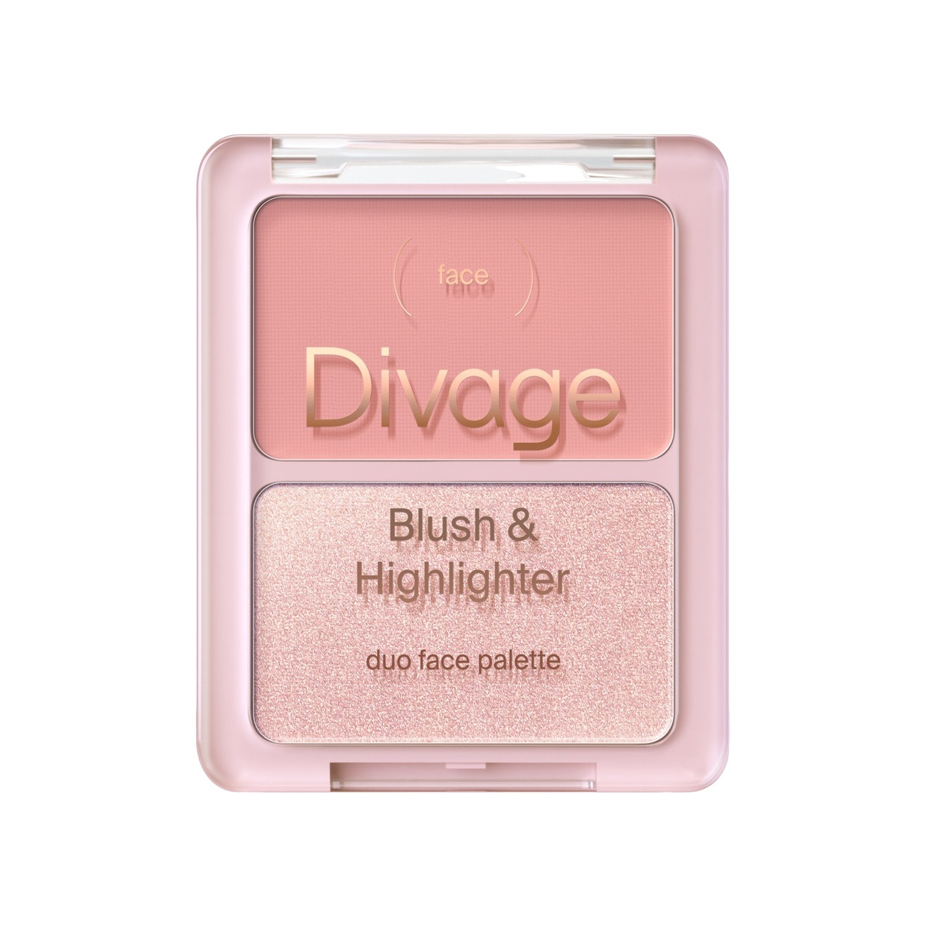 Палетка для лица Blush & Highlighter Duo Face Palette купить в VISAGEHALL