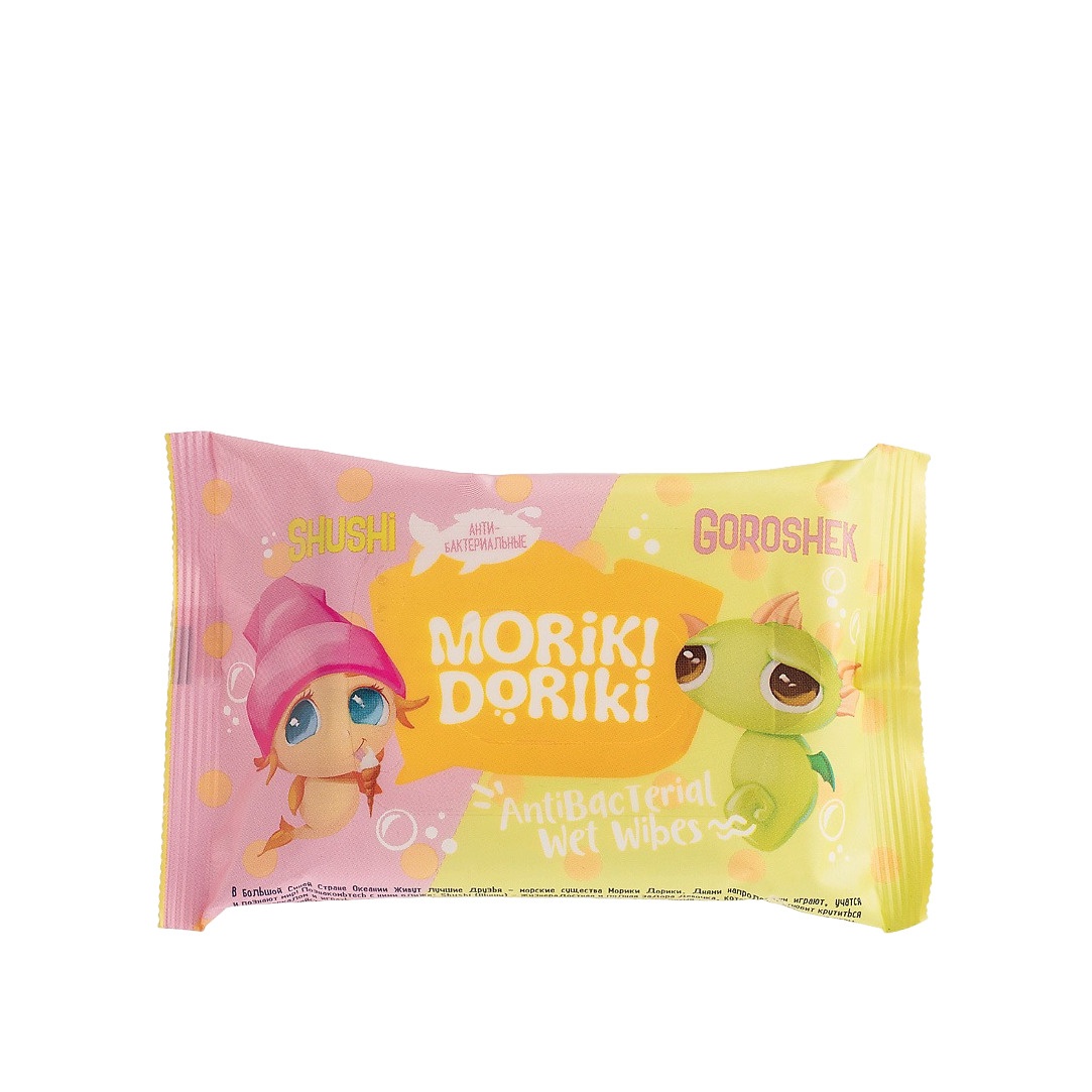 Салфетки антибактериальные Shushi&Goroshek купить в VISAGEHALL