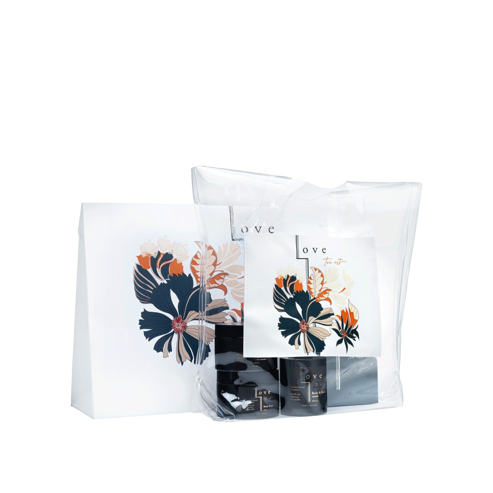 Набор Оранжевые цветы купить в VISAGEHALL