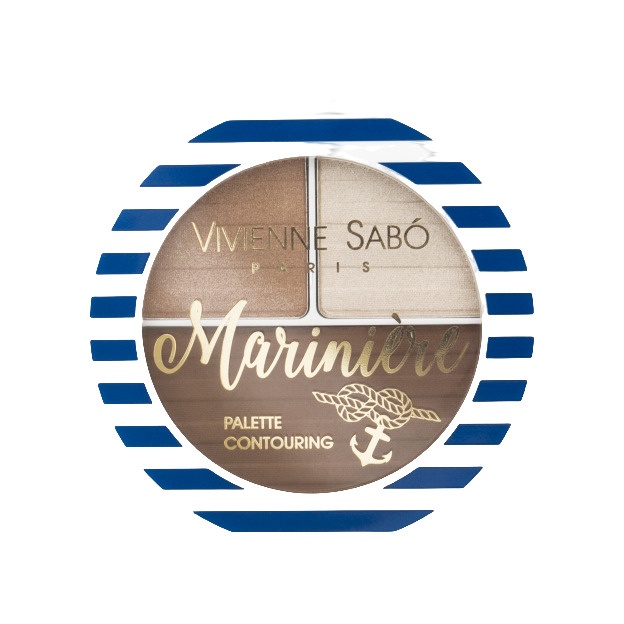 Палетка для скульптурирования лица Palette Contouring Pour le Visage Mariniere 02