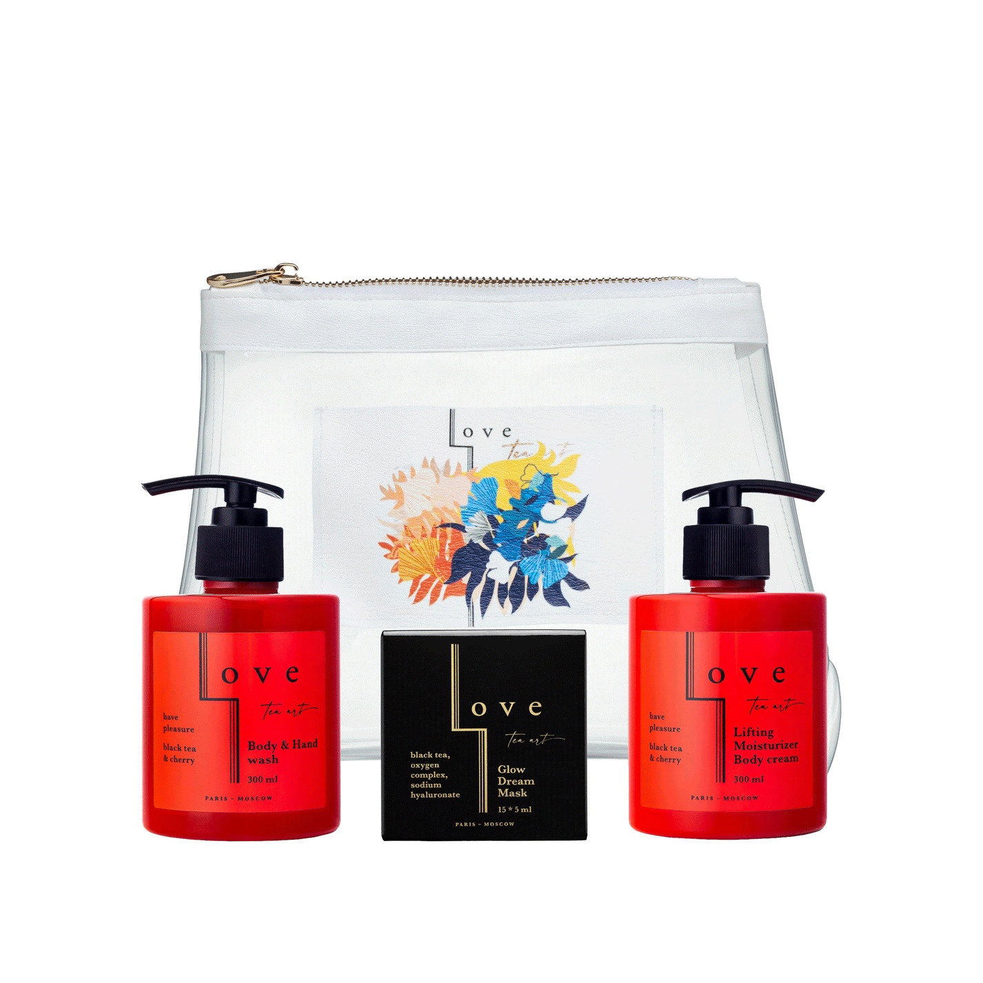 Набор Желтые цветы в косметичке купить в VISAGEHALL