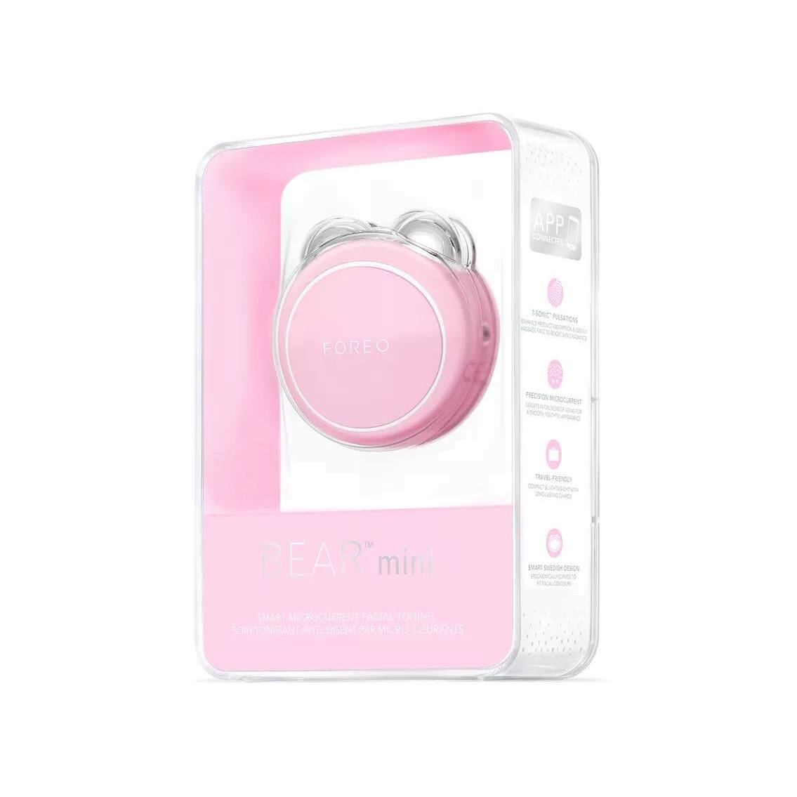 Микротоковое тонизирующее устройство для лица Bear Mini Pearl Pink купить в VISAGEHALL