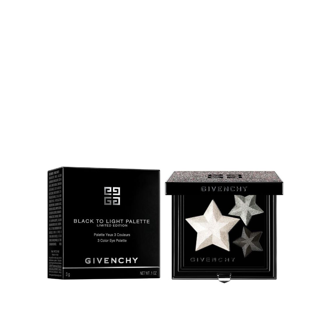 Палетка теней для век Black To Light купить в VISAGEHALL