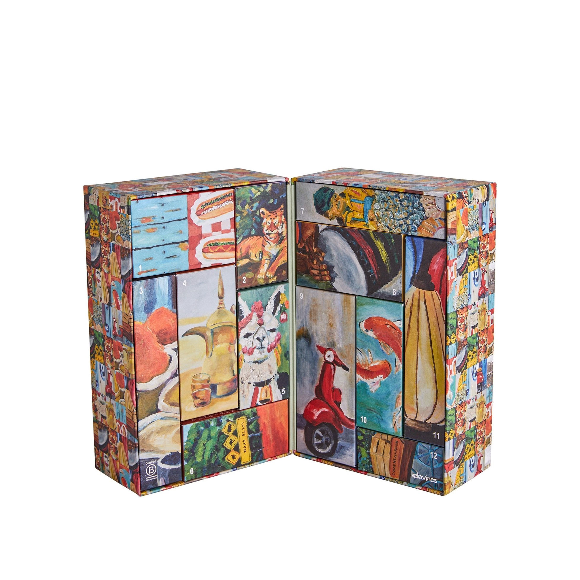 Адвент-календарь: 12 бестселлеров купить в VISAGEHALL