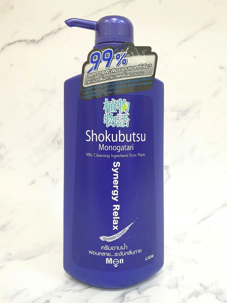 Крем-гель для душа мужской расслабляющий с экстрактом водорослей Thailand Shokubutsu купить в VISAGEHALL