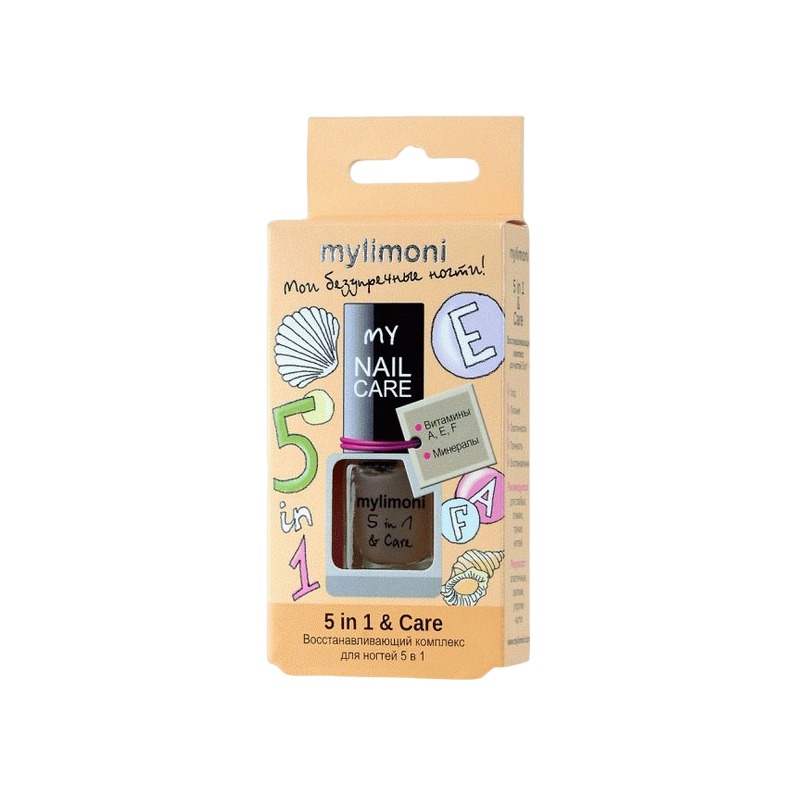 Комплекс для ногтей восстанавливающий 5в1