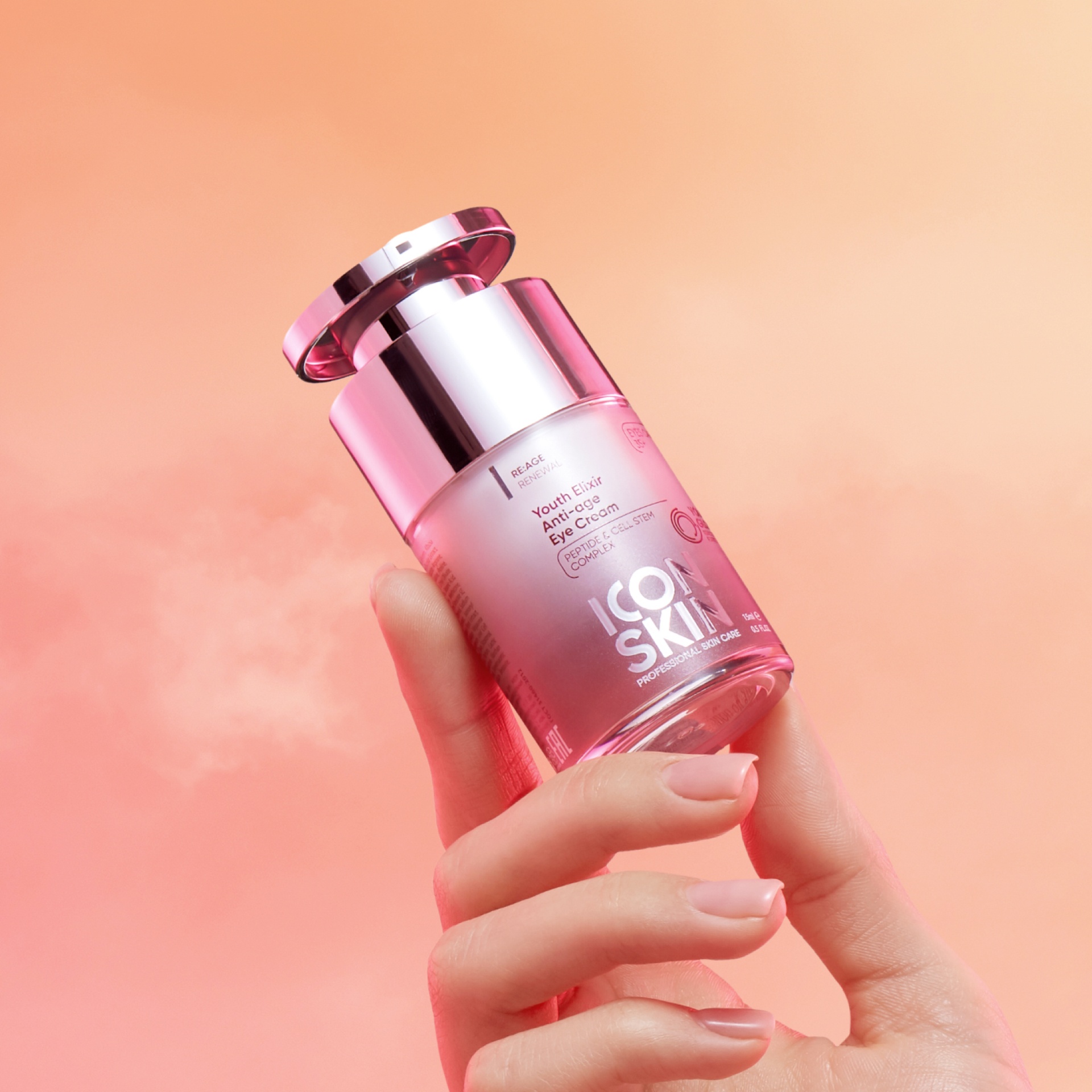 Крем для глаз омолаживающий с пептидами и стволовыми клетками Youth Elixir купить в VISAGEHALL