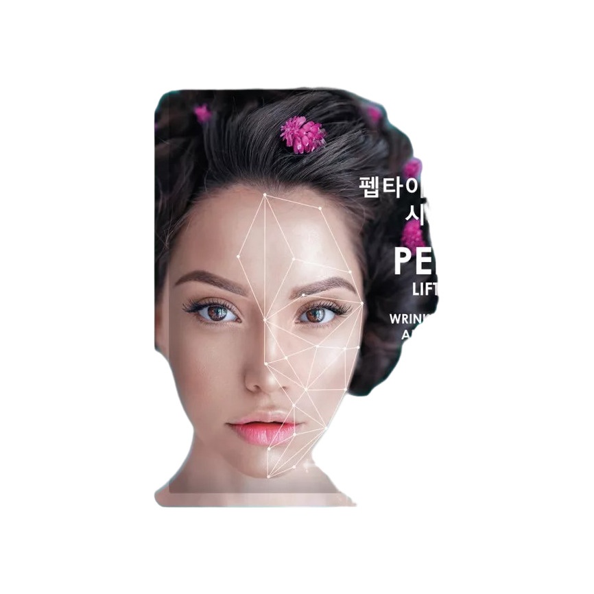 Маска-лифтинг Пептидная для омолаживания кожи лица (7 тканевых масок)