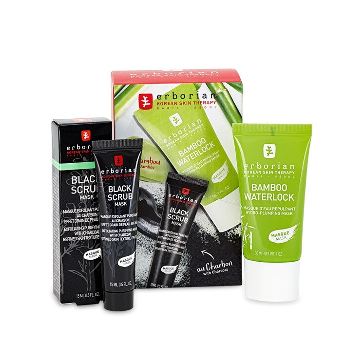 Набор для очищения и глубокого увлажнения Super Ingredients in a mask