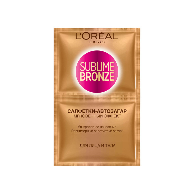 Салфетки-автозагар 2шт Sublime Bronze