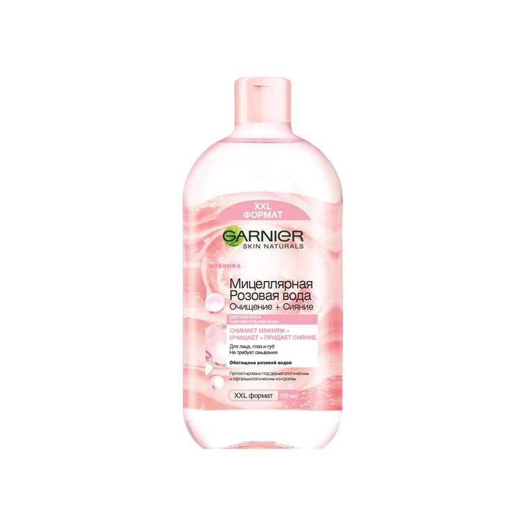 Мицеллярная Розовая вода Очищение + Сияние Skin Naturals