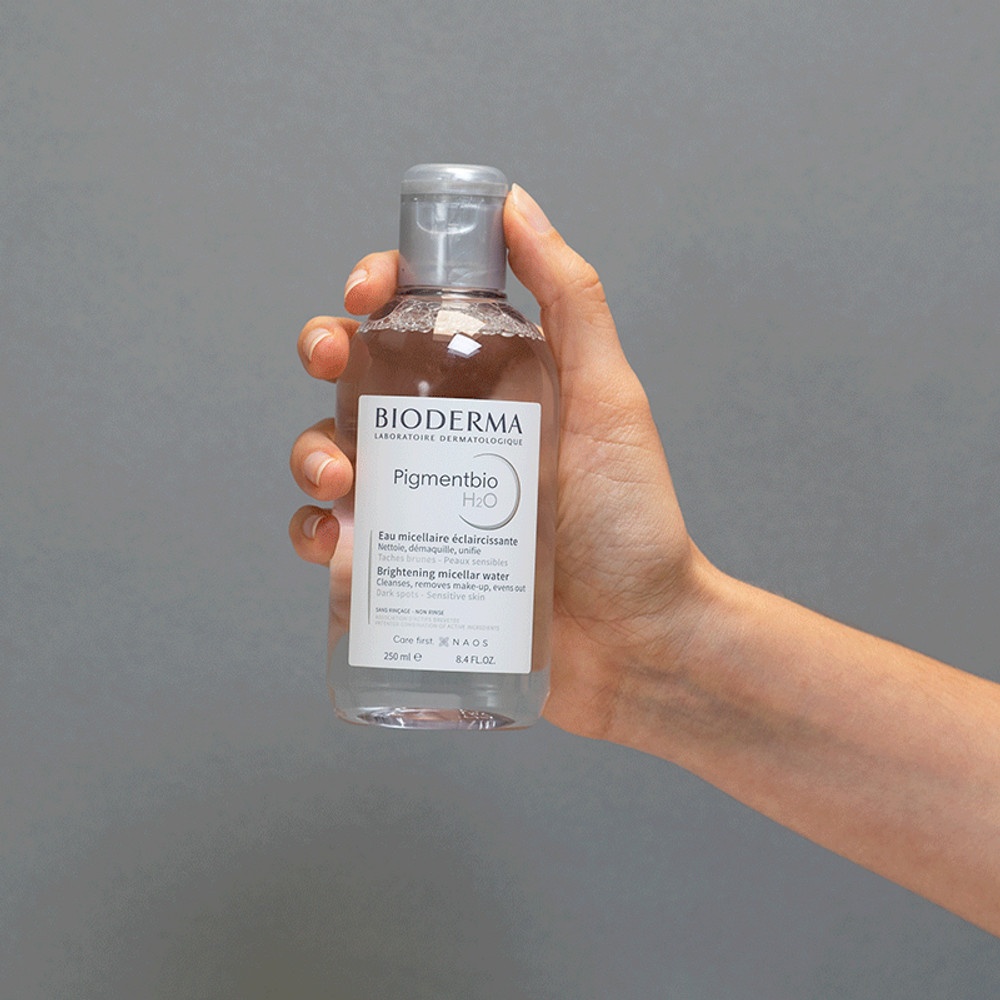 Мицеллярная вода осветляющая и очищающая Н2О Pigmentbio  купить в VISAGEHALL
