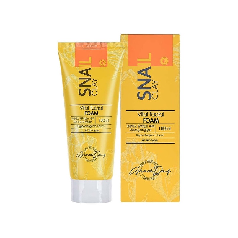 Пенка для умывания с муцином улитки купить в VISAGEHALL