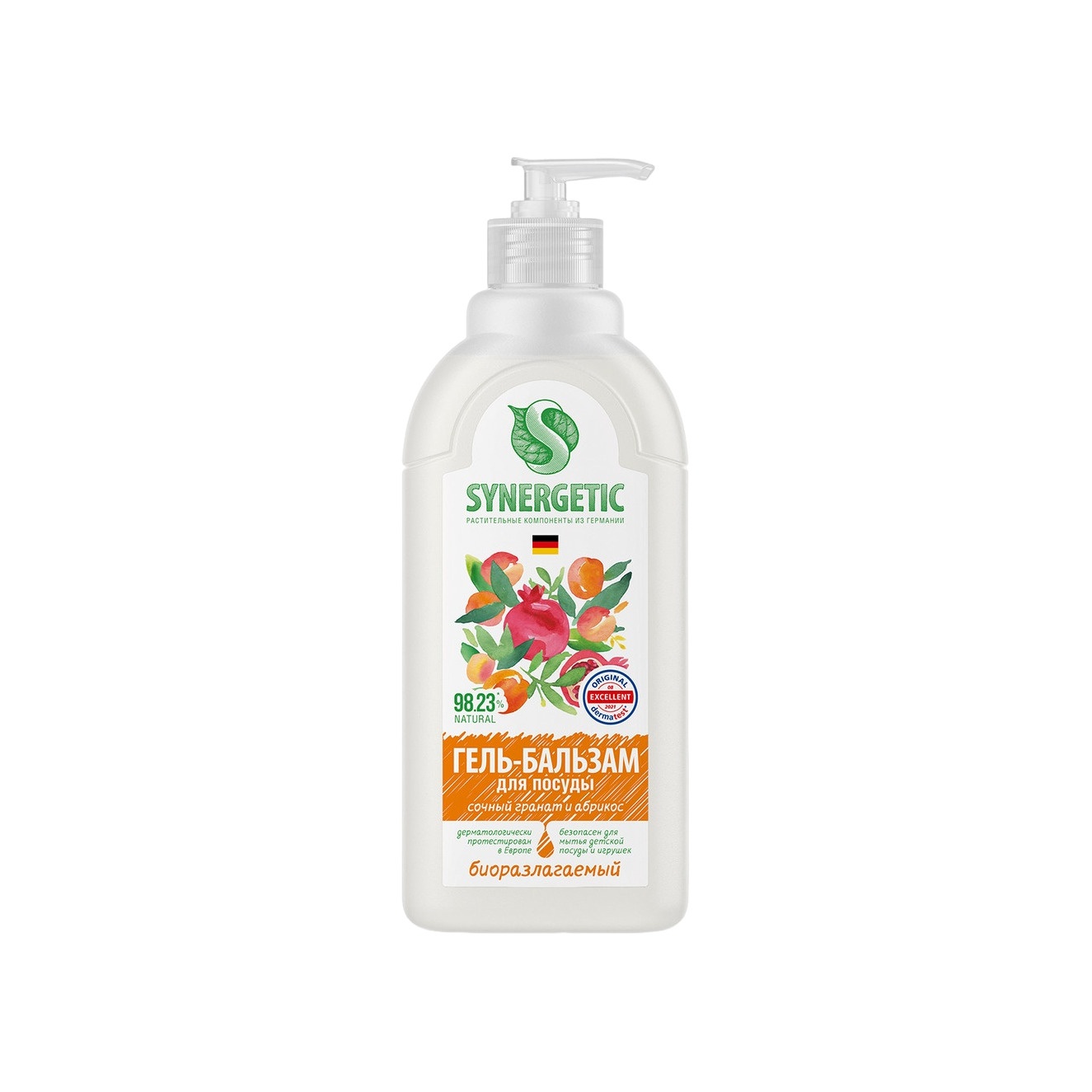 Гель-бальзам для мытья посуды Сочный гранат-Абрикос купить в VISAGEHALL