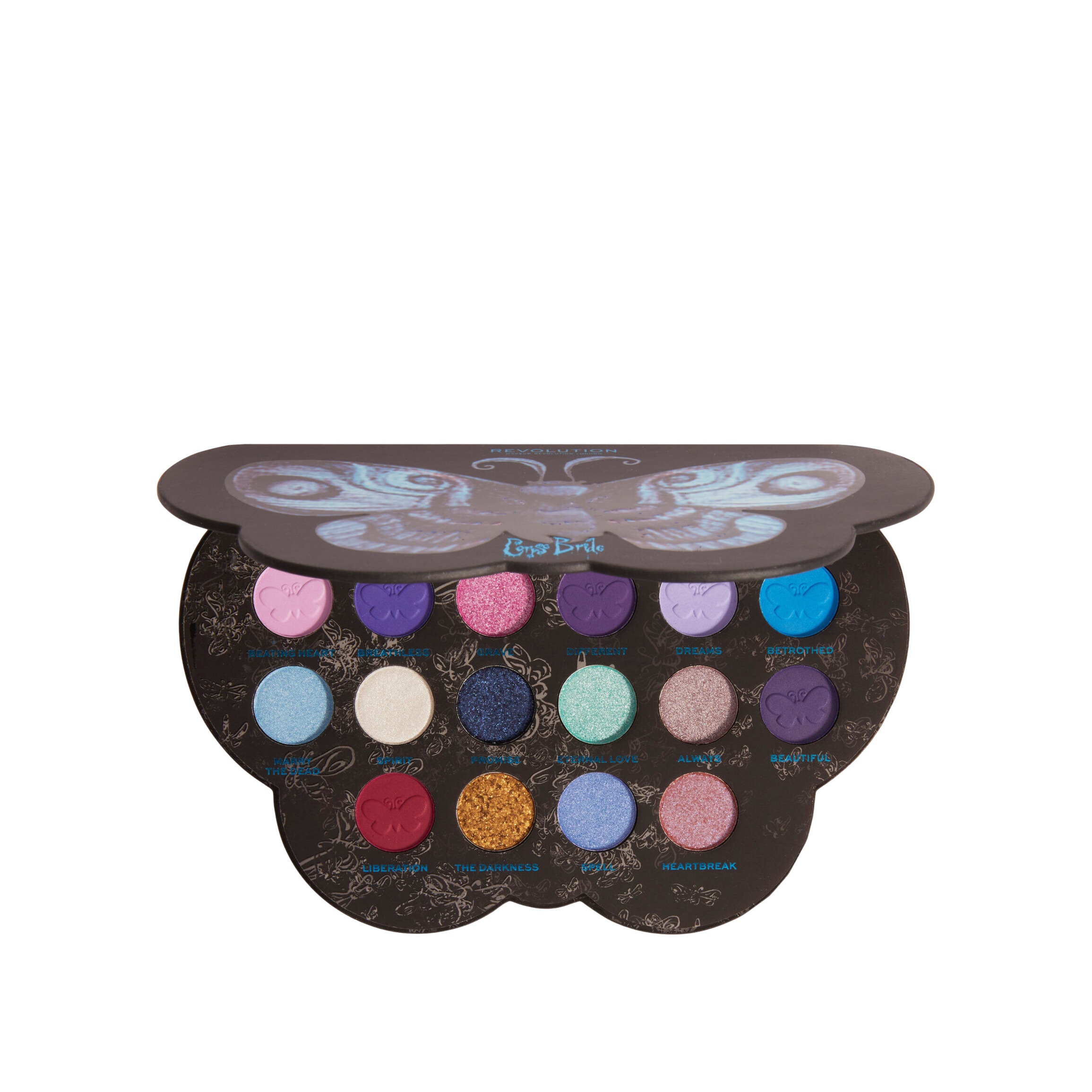 Палетка теней для век Butterfly Corpse Bride купить в VISAGEHALL