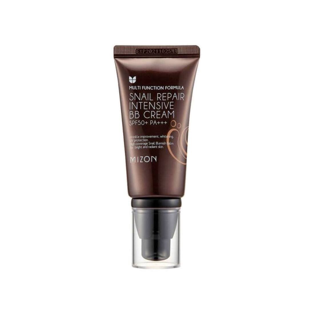 BB-Крем с экстрактом муцина улитки Snail Repair Intensive BB Cream SPF50+ РА+++ #27 50мл купить в VISAGEHALL